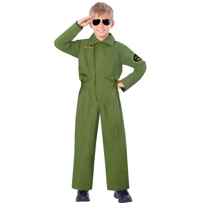 Disfraz Infantil Pilot Jumpsuit 4-6 Años