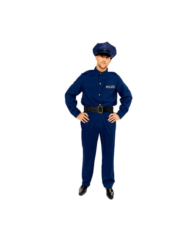 Disfraz Adulto: Oficial De Policia Aleman Talla Unica