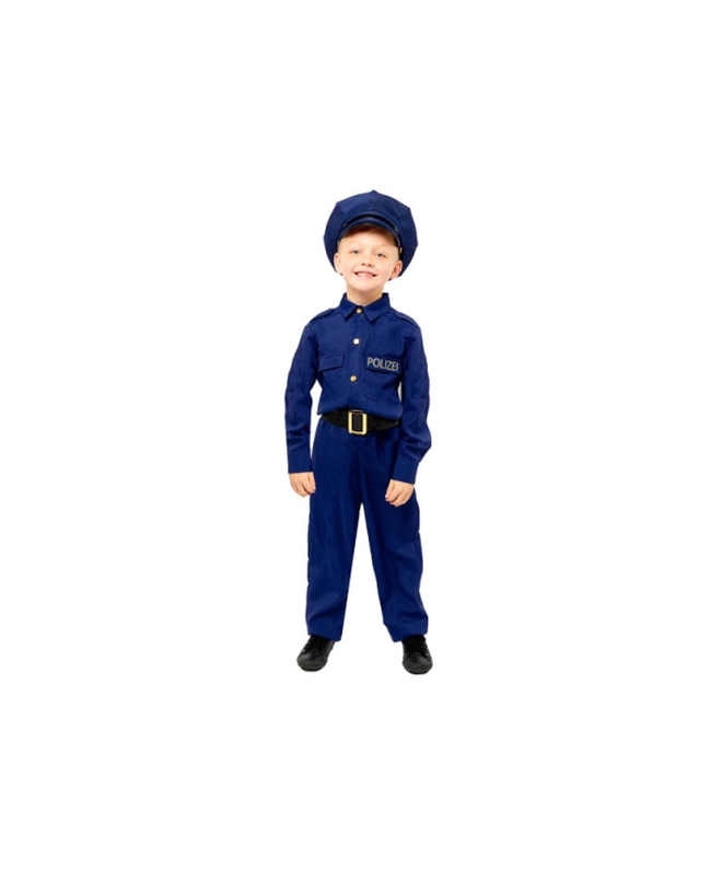 Disfraz Inf: Oficial De Policia Aleman Talla 6-8 Años