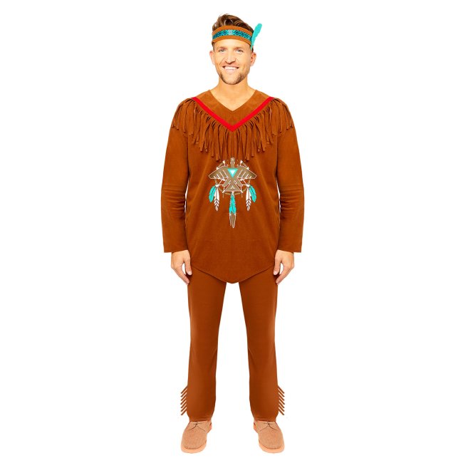 Disfraz Adulto Native American Talla L