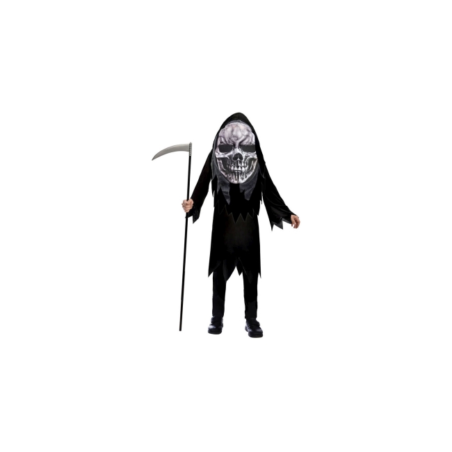 Disfraz Infantil Grim Reaper Big Head 6-8 Años