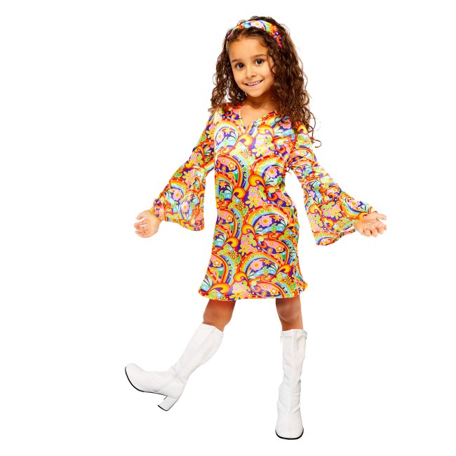 Disfraz Infantil Rainbow Hippy 4-6 Años
