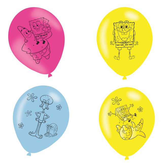 Globos 27cm Bob Esponja