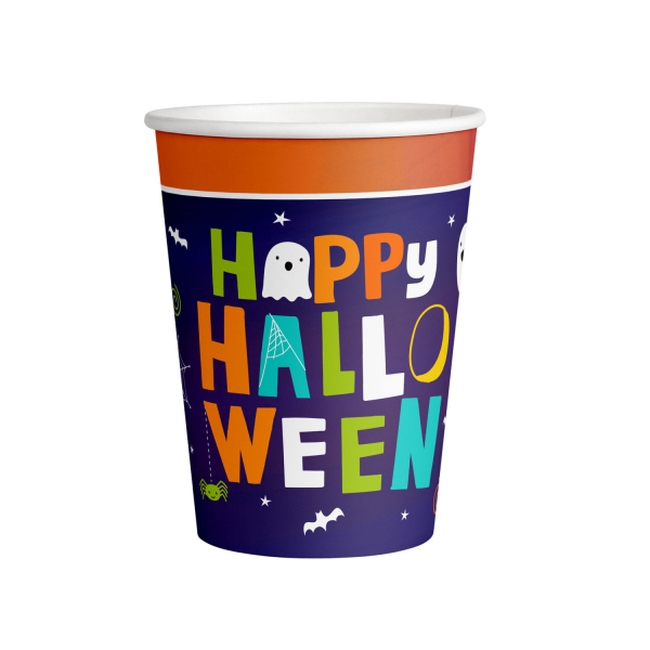 Vasos 250ml Amigos Halloween