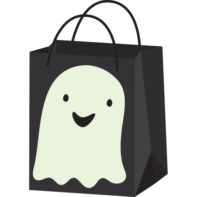 Bolsa Papel Fantasma Halloween Friends