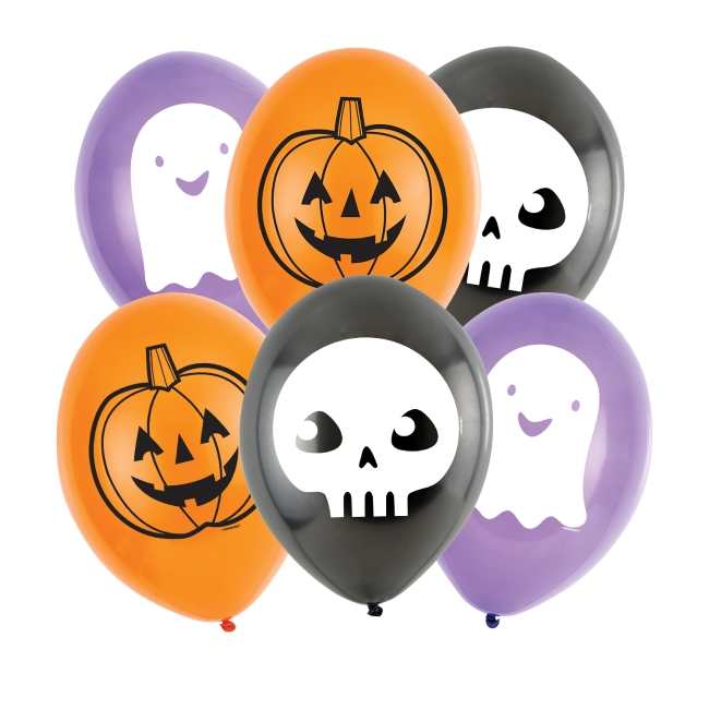 Globos Latex 23cm Amigos Halloween