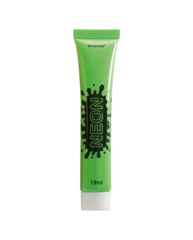 Maquillaje Uv Neon Verde 