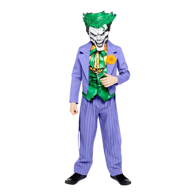 Disfraz Inf. W.B.: Joker Comic T.4-6 Años