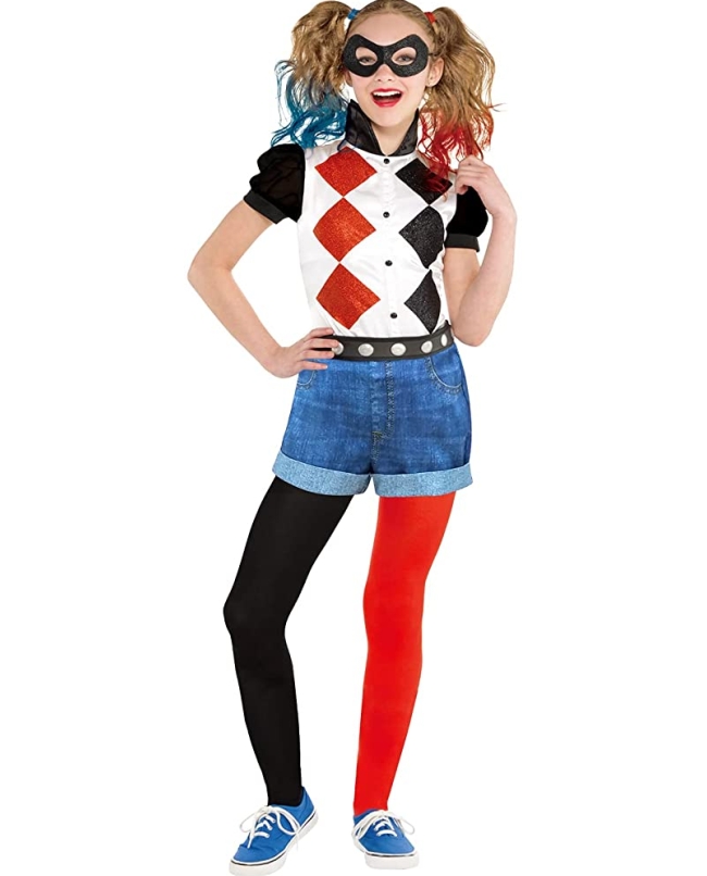 Disfraz Inf. W.B.: Harley Quinn Clasico Talla 12-14 Años