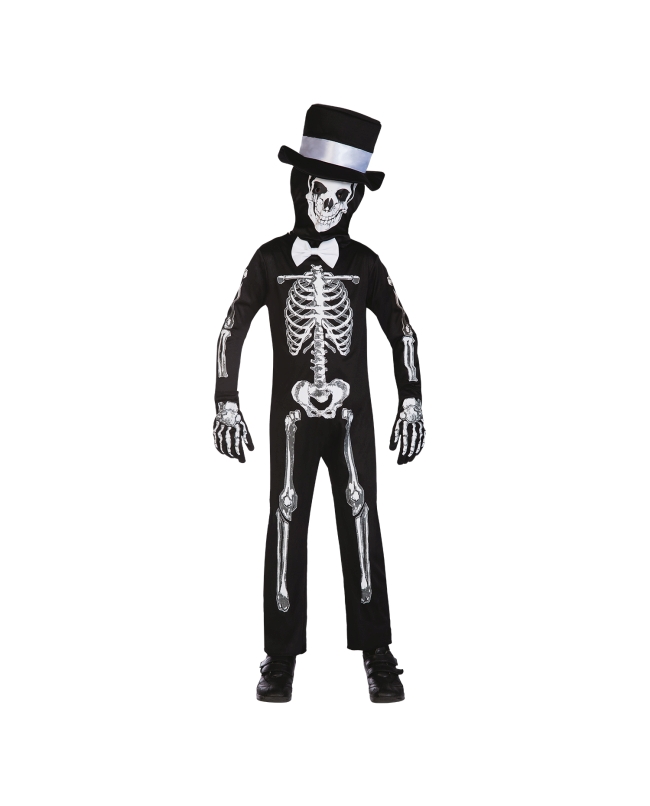 Disfraz Infantil Esqueleto Zombie Talla 8-10 Años