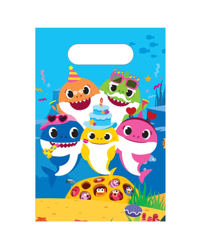 Bolsas Papel Baby Shark 23,4X16,2cm