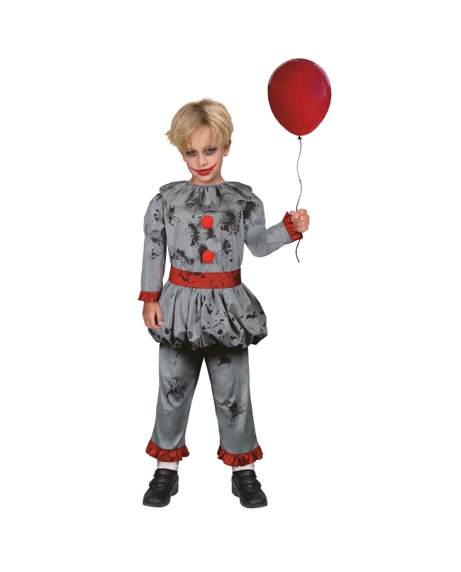 Disfraz Infantil Payaso Malo Talla 8-10 Años