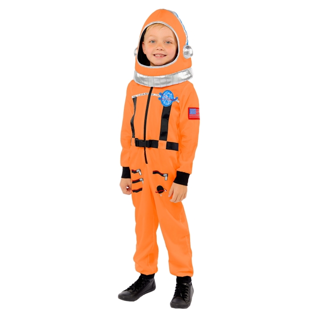 Disfraz Space Suit - Orange 4-6 años Niño