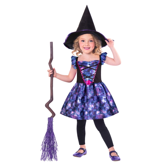 Disfraz Mythical Witch Recicable 4-6 aÃ±os NiÃ±a