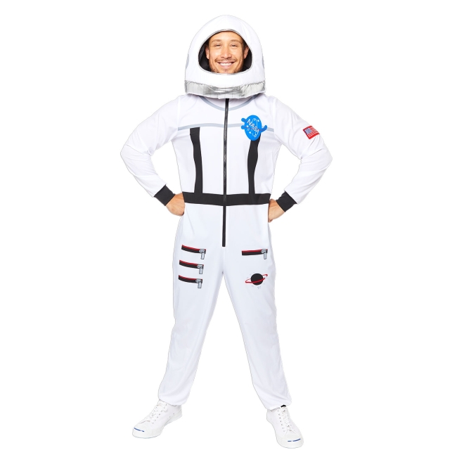 Disfraz Astronaut White Mens L Hombre
