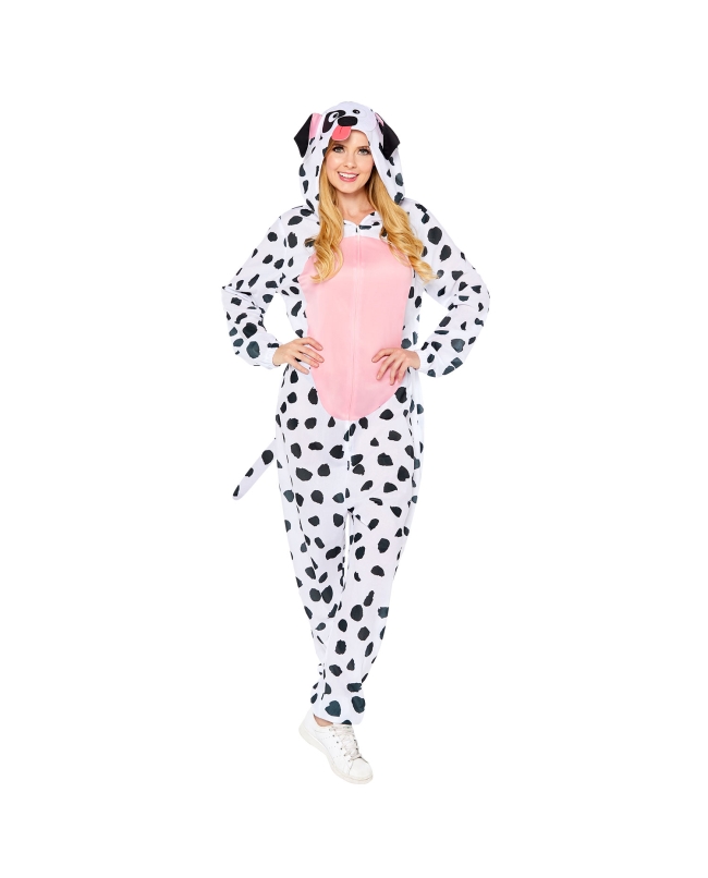 Disfraz Adulto: Mono Perro Dalmata Talla XL