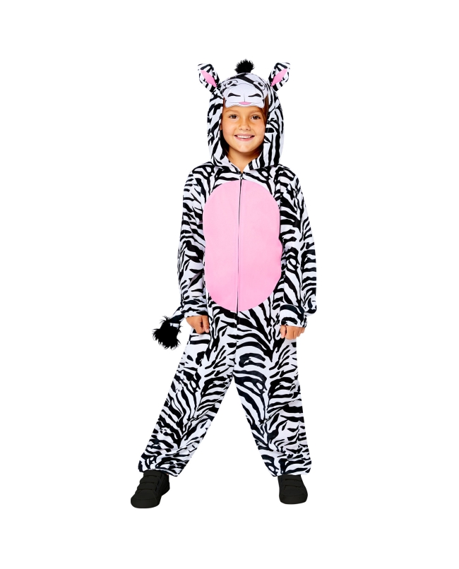 Disfraz Infantil Mono Zebra Talla 8-10 A&ntilde;os ***OFERTA DTO NO ACUMULABLE