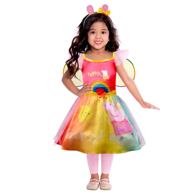 Disfraz Peppa Rainbow Dress 3-4 aÃ±os NiÃ±a