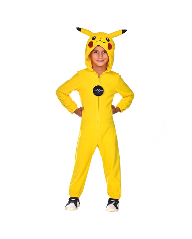 Disfraz POKEMON Pikac Suit NiÃ±o 3-4 aÃ±os NiÃ±o