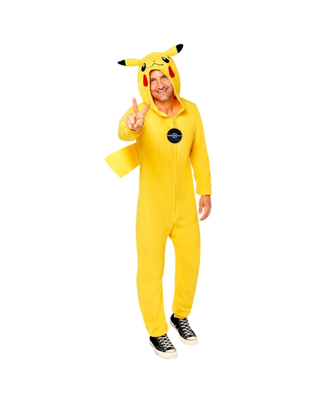 Disfraz POKEMON Pikachu Suit Talla M Unisex