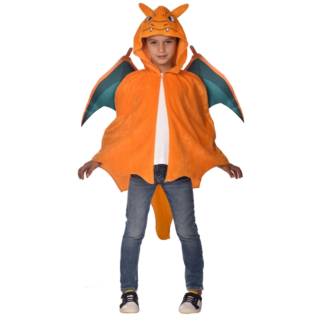 Disfraz Charizard Cape 3-7 años Unisex