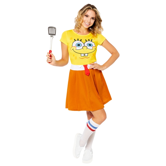 Disfraz Spongebob Talla L 40/42 Mujer