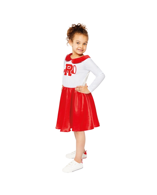 Disfraz Infantil Grease Sandy Cheerleader Rydell Talla 4-6 Años