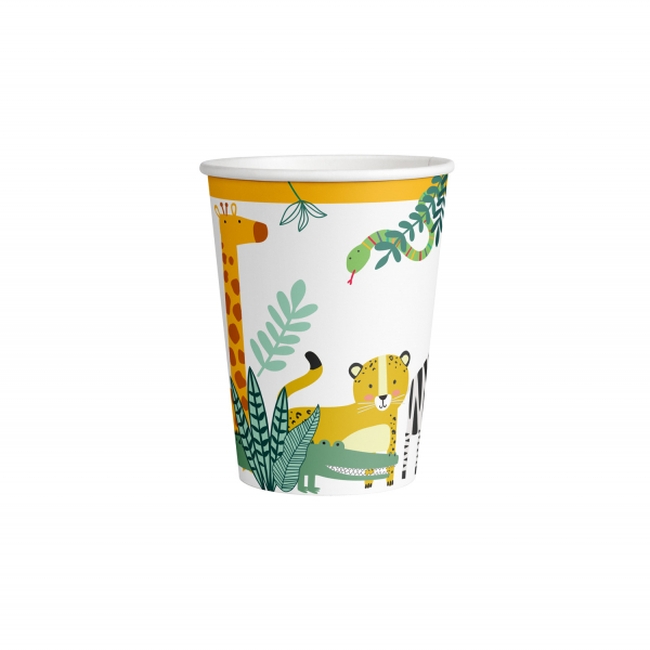 Vaso Papel 250ml Get Wild