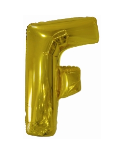 Rm Forma Letra: F Oro 86cm