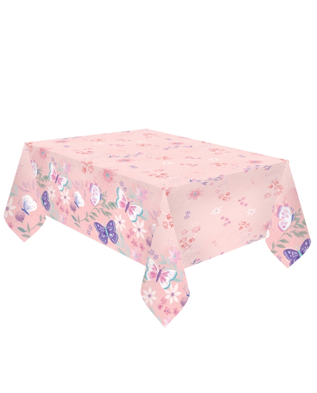 Mantel Papel 120X180cm Mariposas 