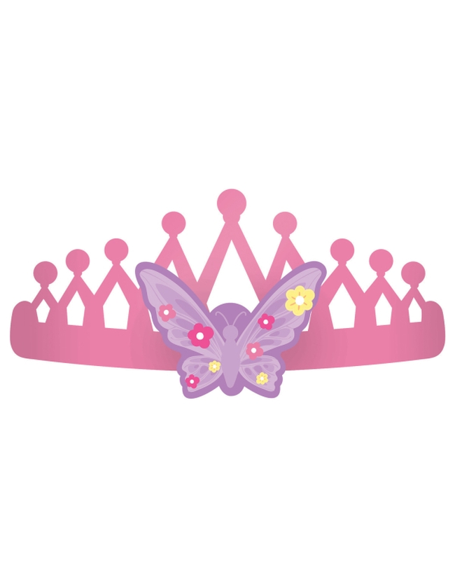 Tiaras Princesa Papel