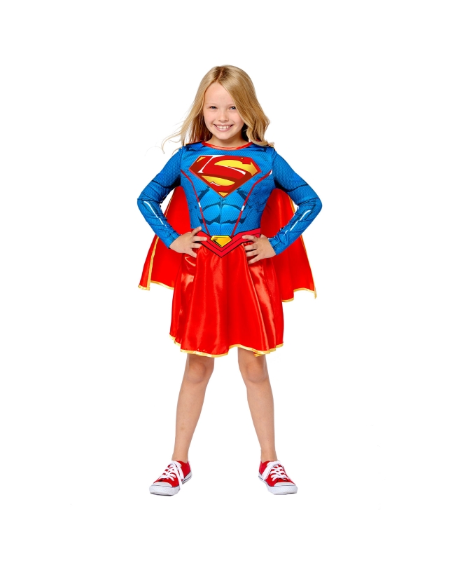 Disfraz Inf. W.B.: Supergirl Eco Talla 3-4 Años
