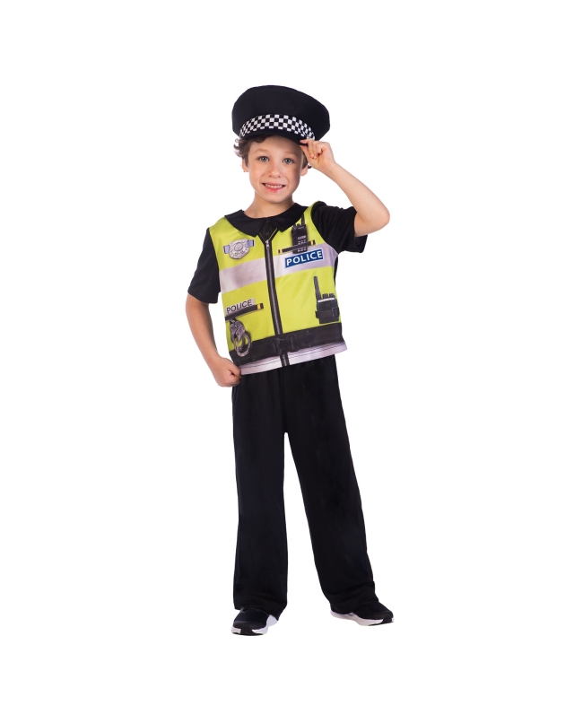 Disfraz Inf: Policia Eco Talla 2-3 Años