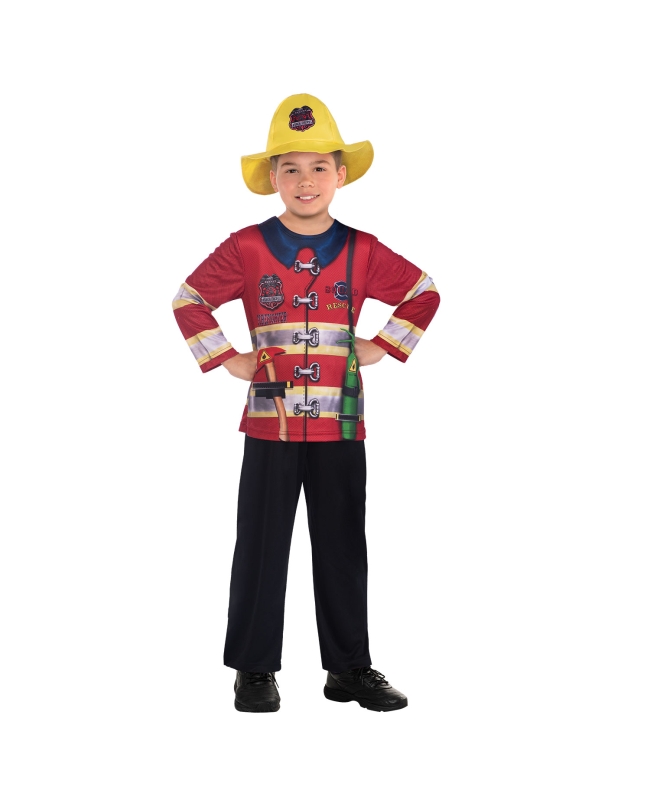 Disfraz Inf: Bombero Eco Talla 2-3 Años