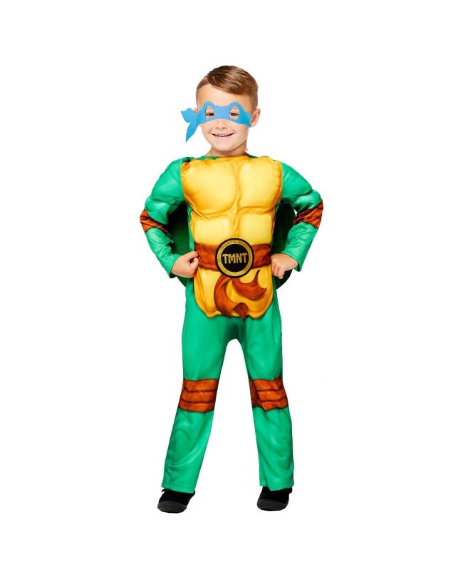 Disfraz Inf: Tortugas Ninja Deluxe Talla 3-4 Años