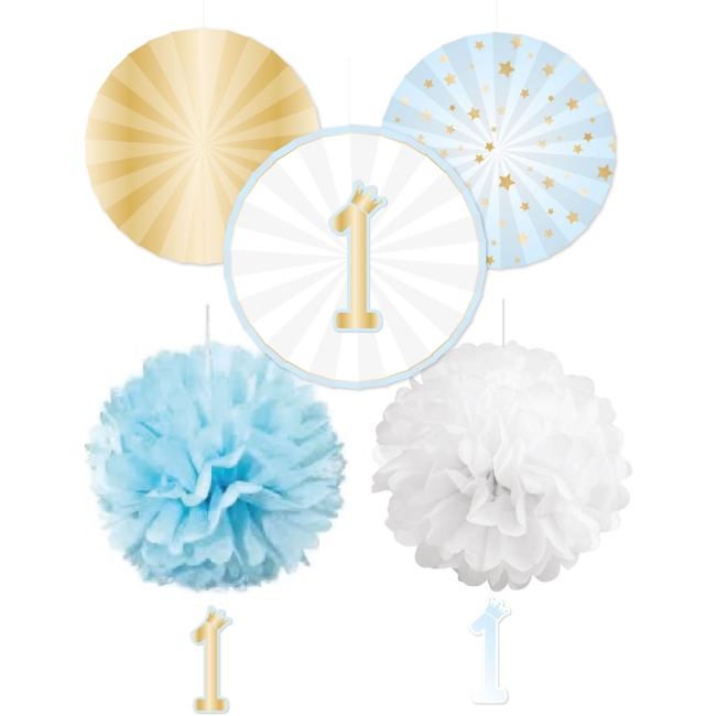 Kit Decoracion 1St Birthday Blue ***OFERTA DTO NO ACUMULABLE
