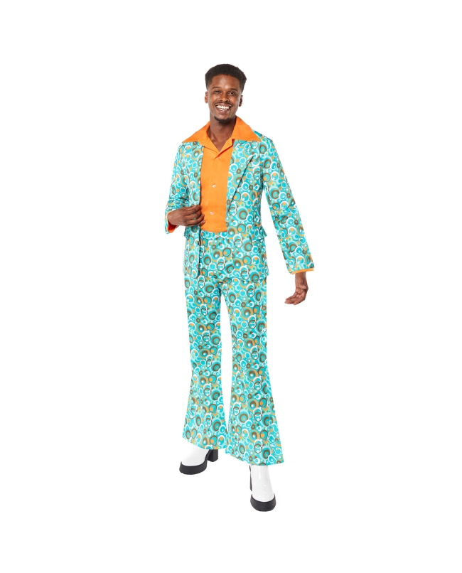 Disfraz Años 70 Traje Fiesta Talla XL