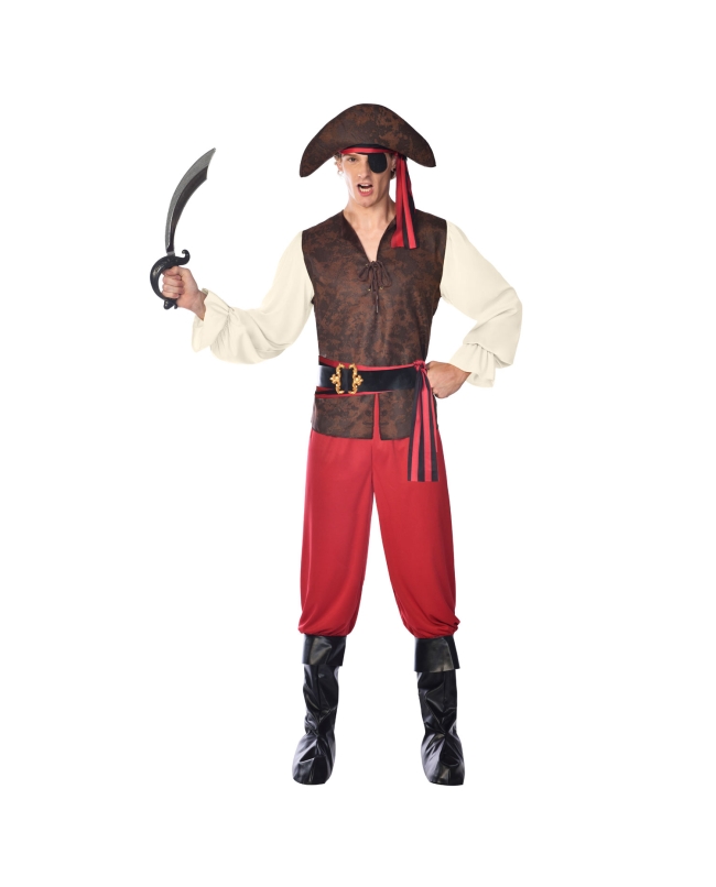 Disfraz Adulto Pirata De Alta Mar Talla L