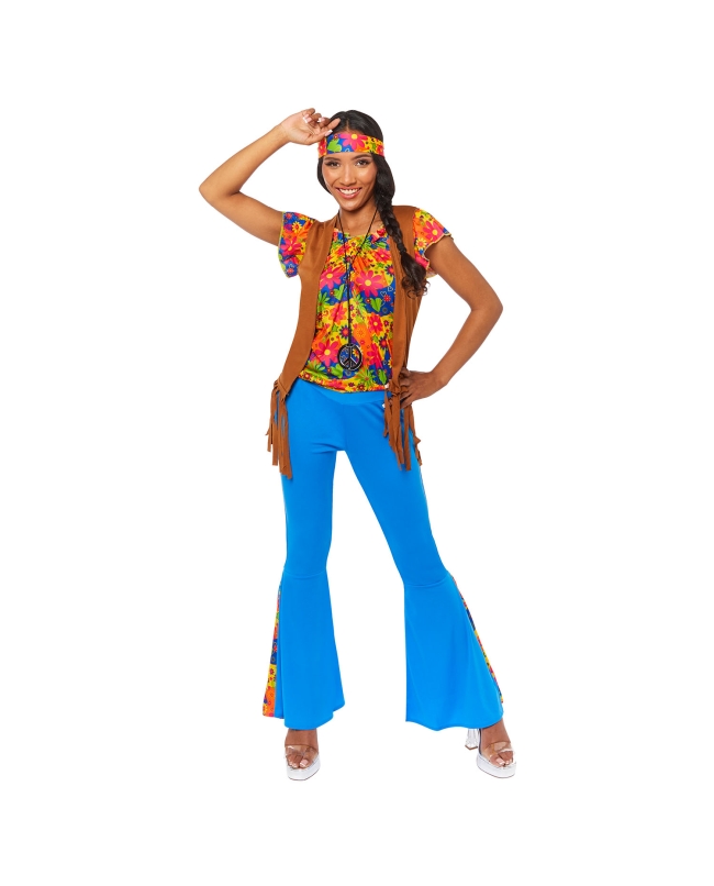Disfraz Fiesta Hippie Talla M