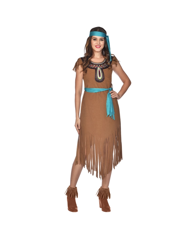 Disfraz Indio Nativo Talla M/L