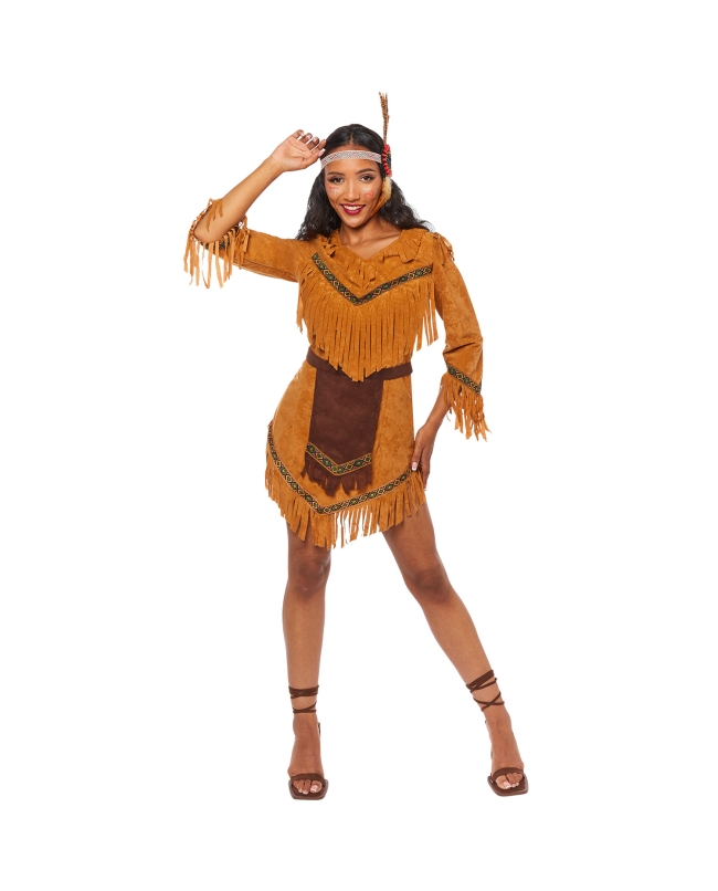 Disfraz Princesa India Nativa America Talla L