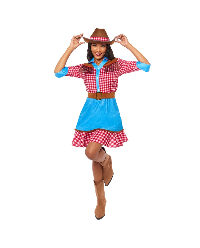 Disfraz Vaquera Oeste Talla M/L