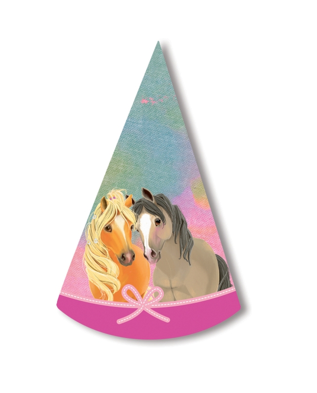 Gorro Cono Pretty Pony Papel 16cm