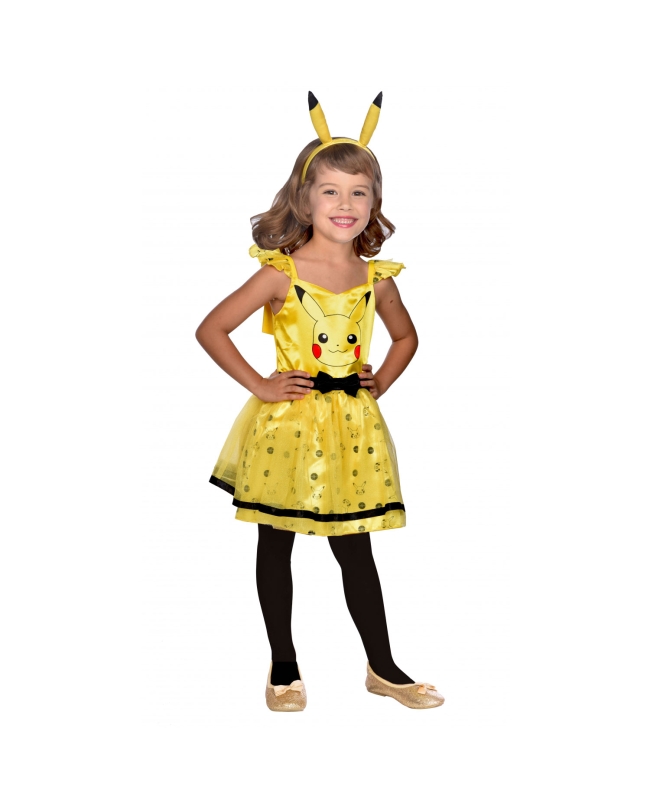 Disfraz Inf: Vestido Pikachu Talla 3-4 Años