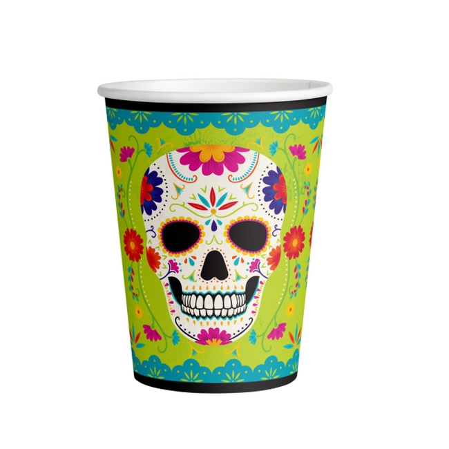 Vasos 250ml Dia De Los Muertos 2021