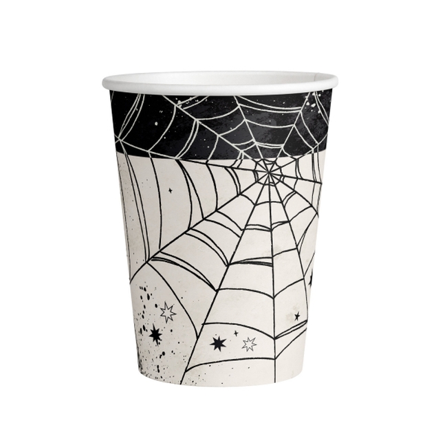 Vasos 250ml Telaraña