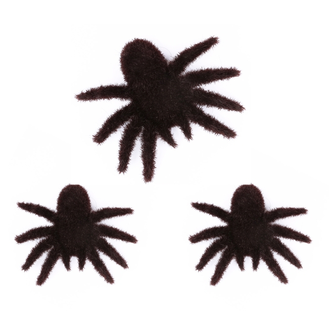Arañas Peludas Negras 8X10 cm