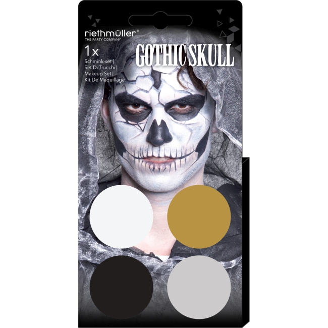 Maquillaje Kit Al Agua Gotico/Calavera