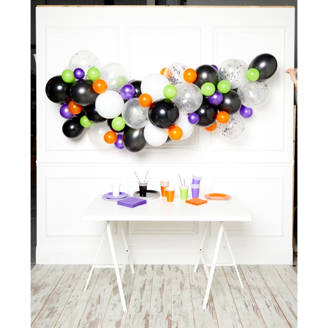 Kit Guirnalda Halloween Globos Latex 4M