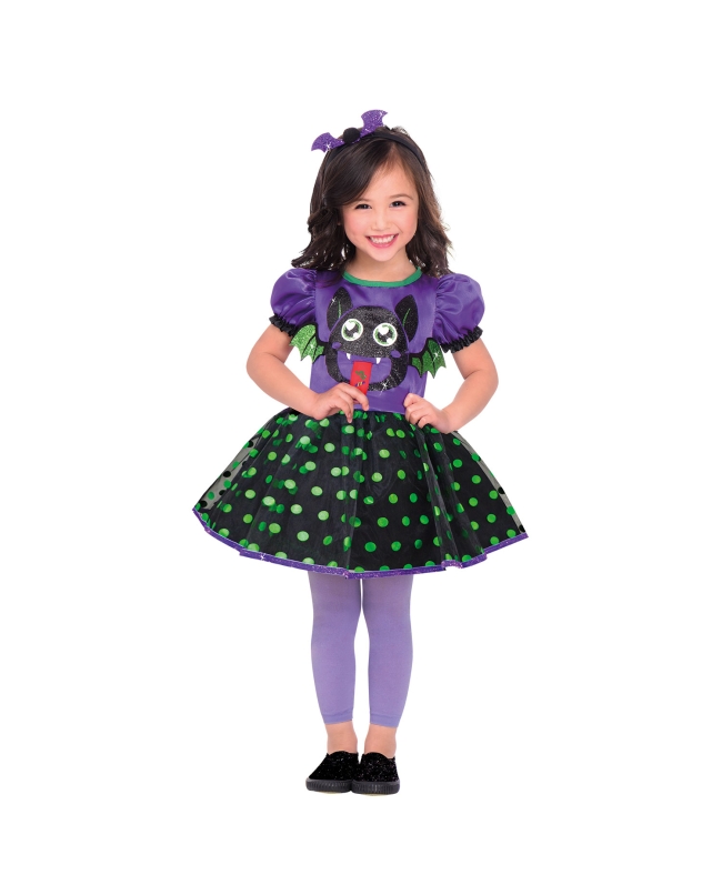 Disfraz Inf: Vestido Murcielago Talla 4-6 Años